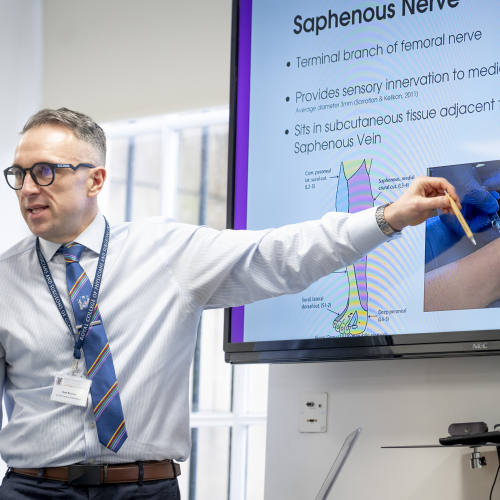Podiatry presentation with Ewan Mcgivern